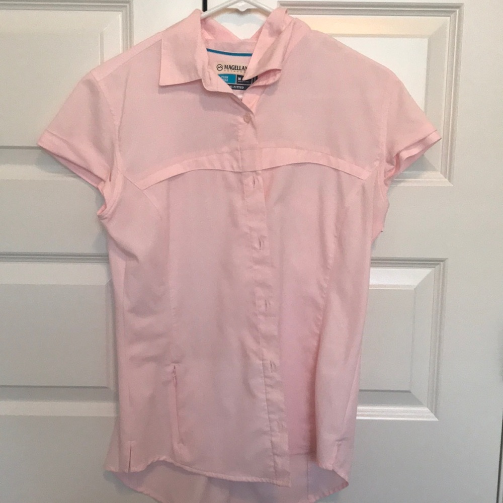 Short sleeved Magellan fish gear shirt